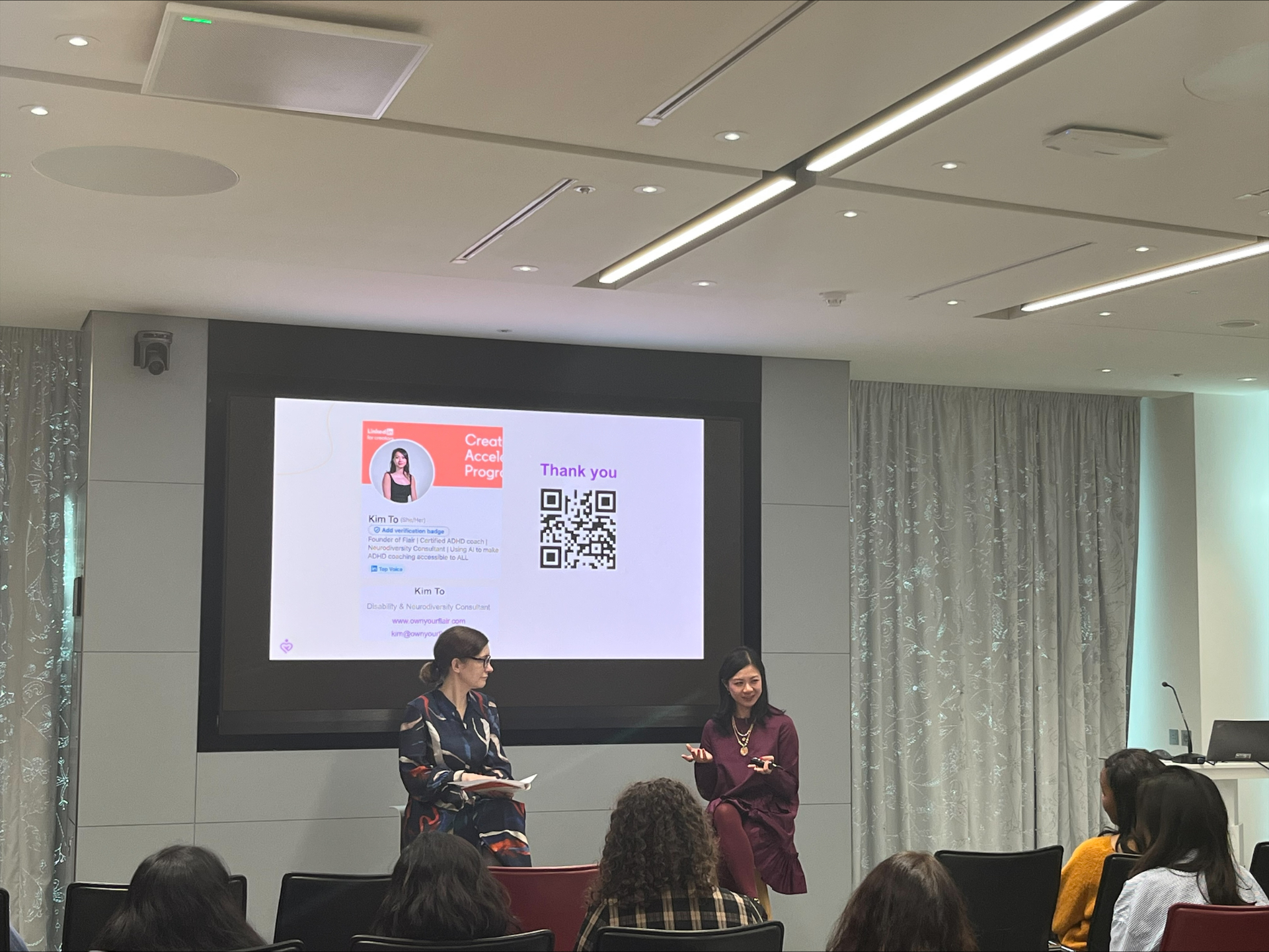 Kim To speaking at the PwC Culture and Neurodiversity Exploring the Intersection event in 2026