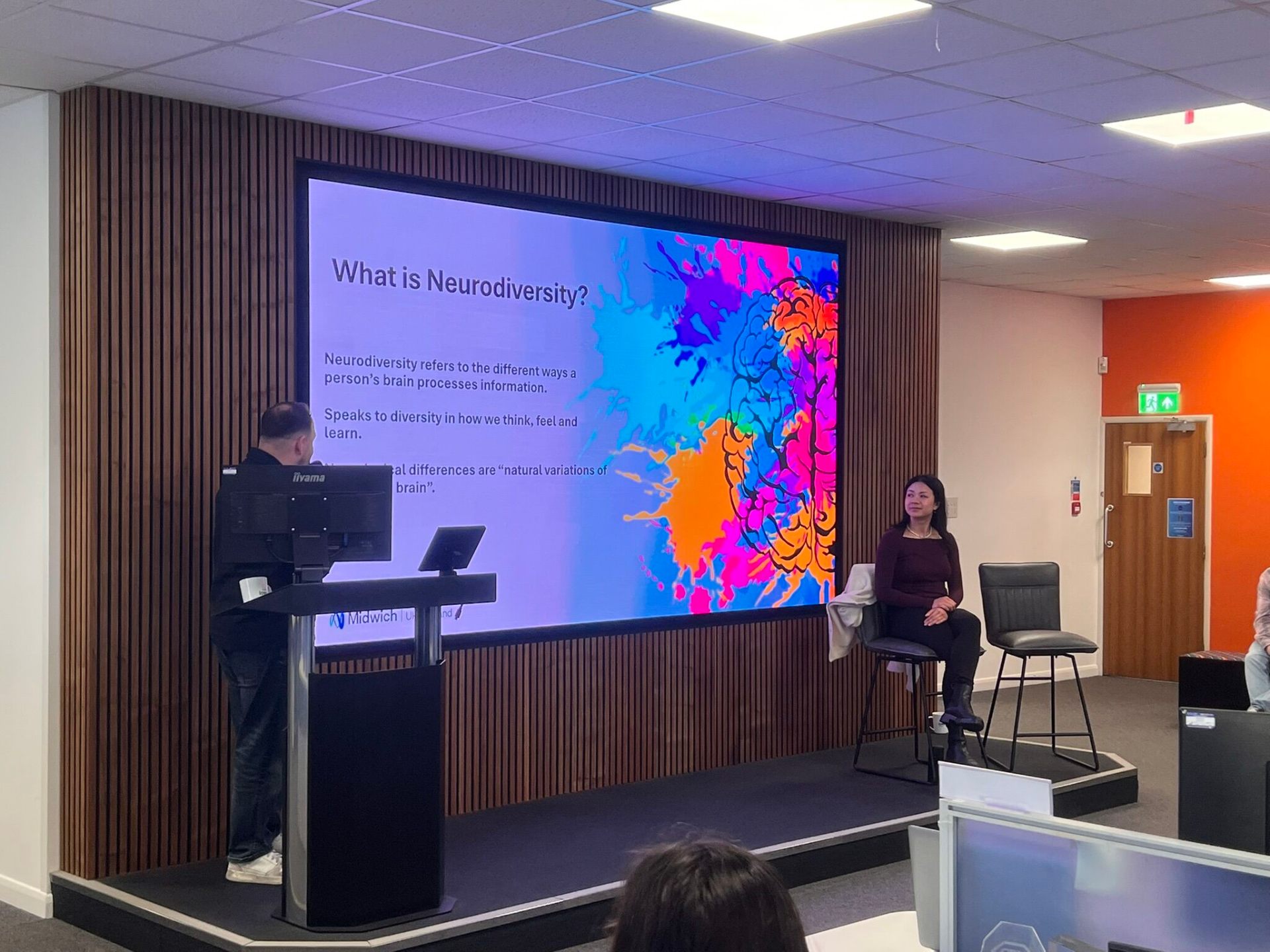 Kim To speaking at Midwich about neurodiversity in 2026